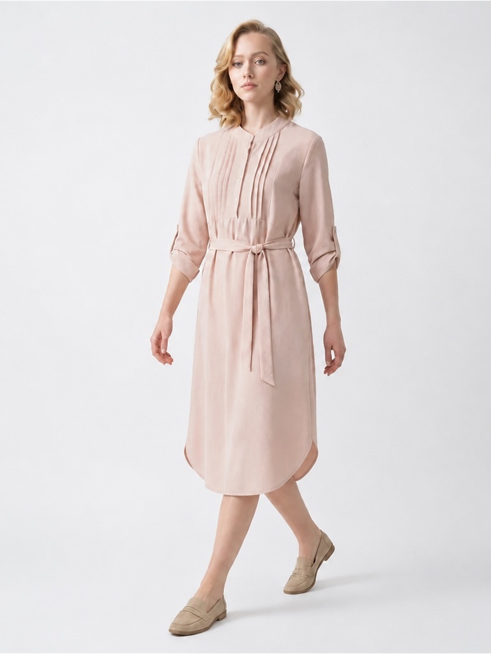 Lightweight shirt dress